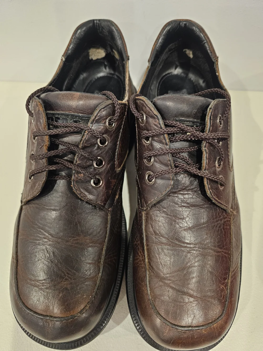 Dr. Martens Dark Brown Leather Derby Shoes